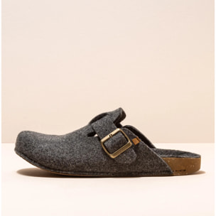 Zuecos NA70 WOOL BLACK/HOME color Black