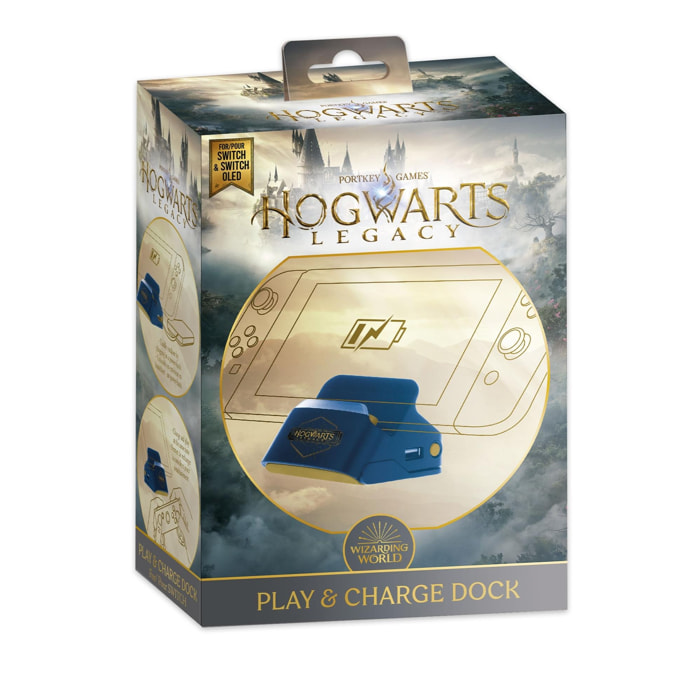 Play & Charge Dock Hogwarts Legacy Switch