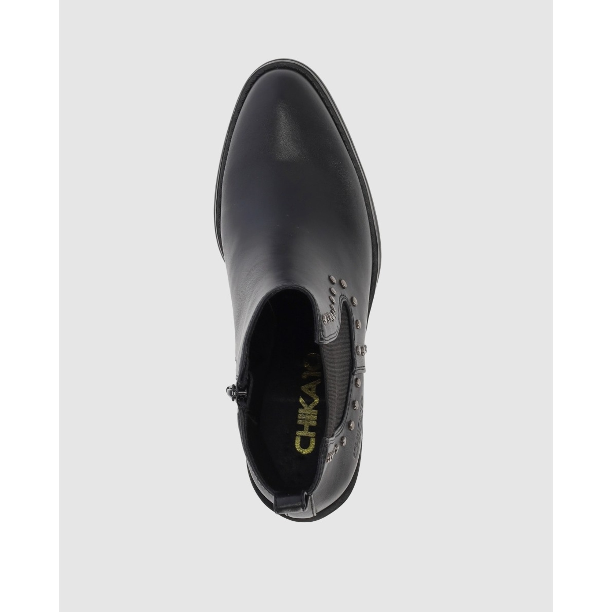 Botines - Negro - Tacón: 7 cm