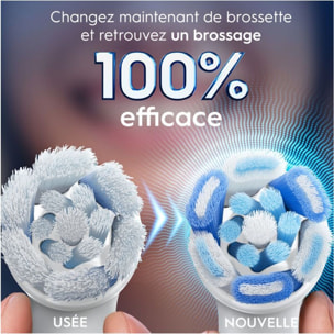 Brossette dentaire ORAL-B x6 Ultimate Clean Blanc