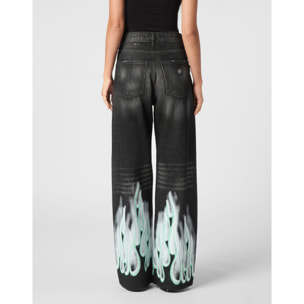 PHILIPP PLEIN Jeans Skater fit FLAME