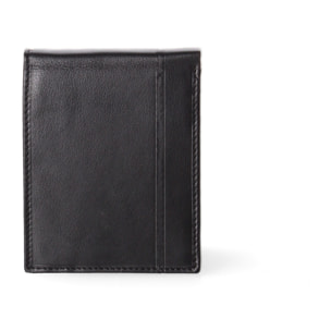Portafoglio uomo in vera pelle - Modello False - Casual - 12.5 x 10.0 x 2.0 cm