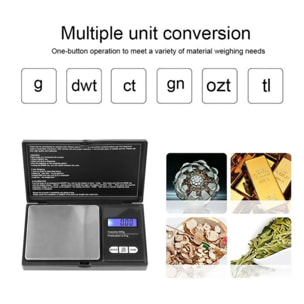 Balance électronique portative pour bijoux Herzberg HG04265