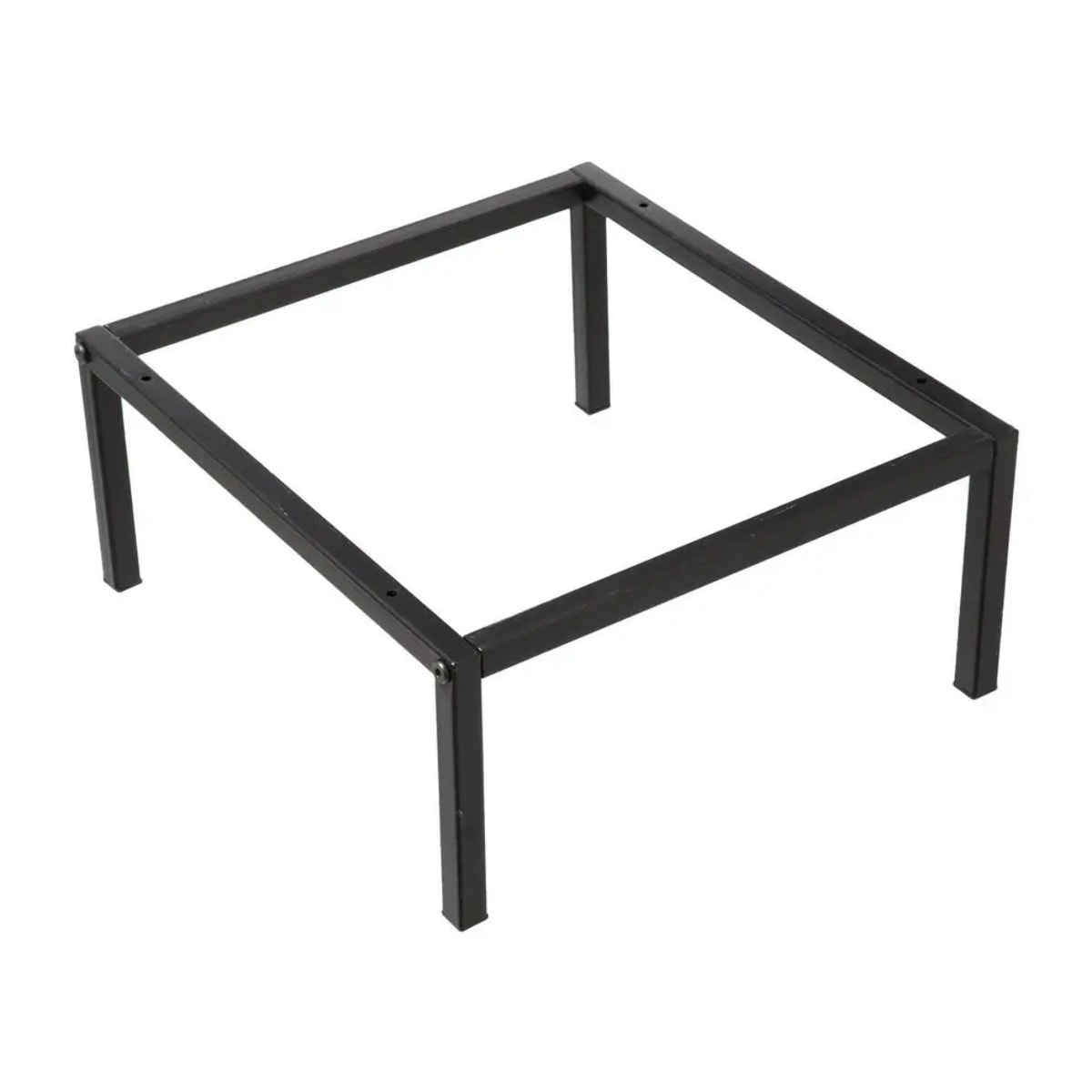 Pieds étagère métal 34x29cm Noir Mix N' Modul