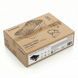 Plataforma Vibratoria con Altavoz, Bandas de Resistencia y Mando a Distancia Vivflow InnovaGoods