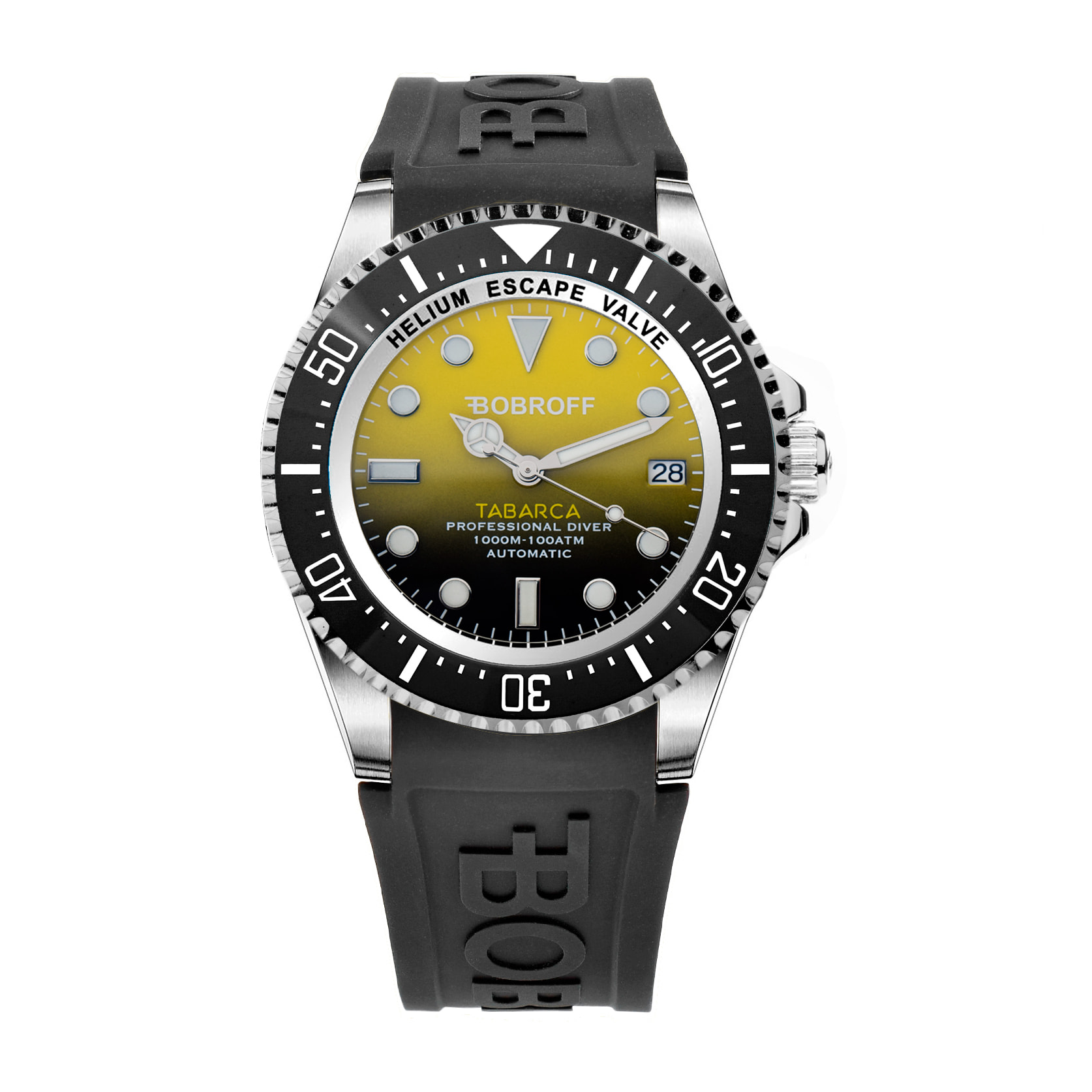 Reloj Bobroff BF0008-BFSTN Hombre Analogico Automatico con Correa de Silicona