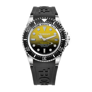 Reloj Bobroff BF0008-BFSTN Hombre Analogico Automatico con Correa de Silicona