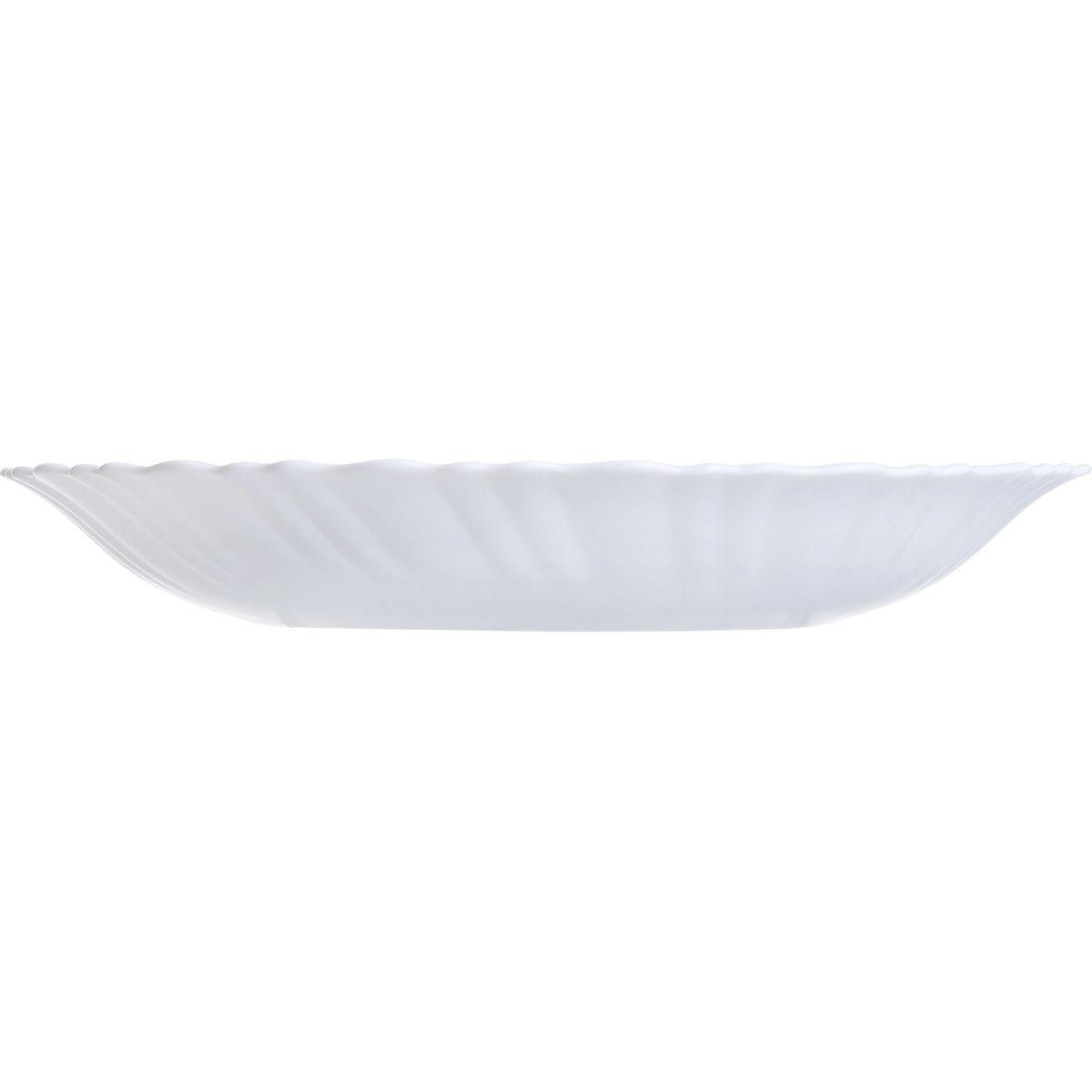 Assiette creuse blanche 23 cm Feston - Luminarc