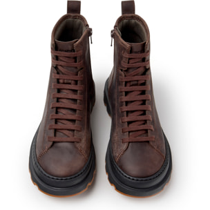 Botines - CAMPER Brutus+ - Marron - Piel nobuk