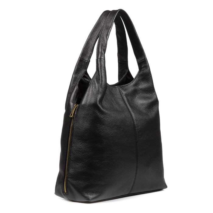 Alliste borsa shopper donna. Vera pelle Dollaro.