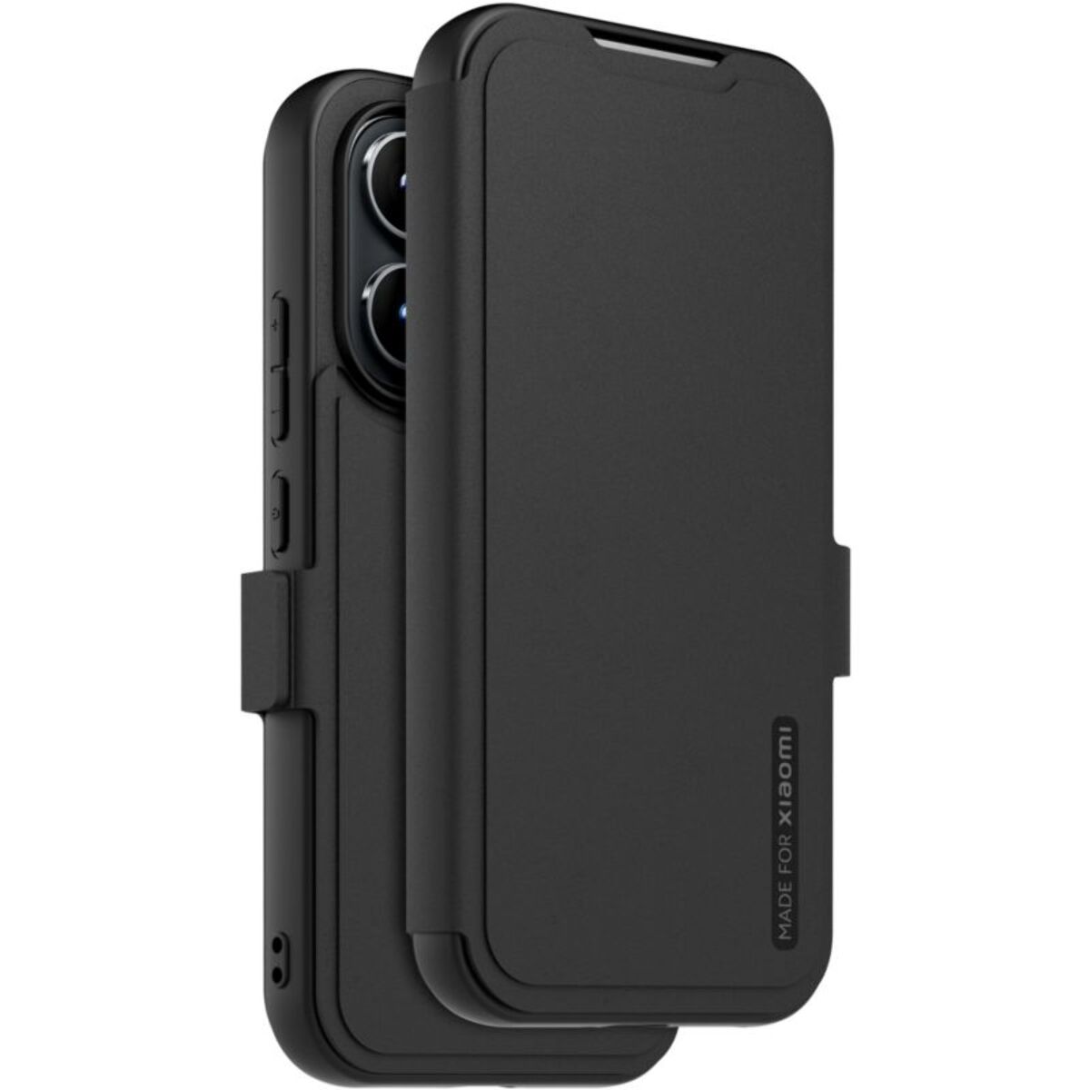 Etui avec cordon MADE FOR XIAOMI premium noir avec dragonne Xiaomi 17