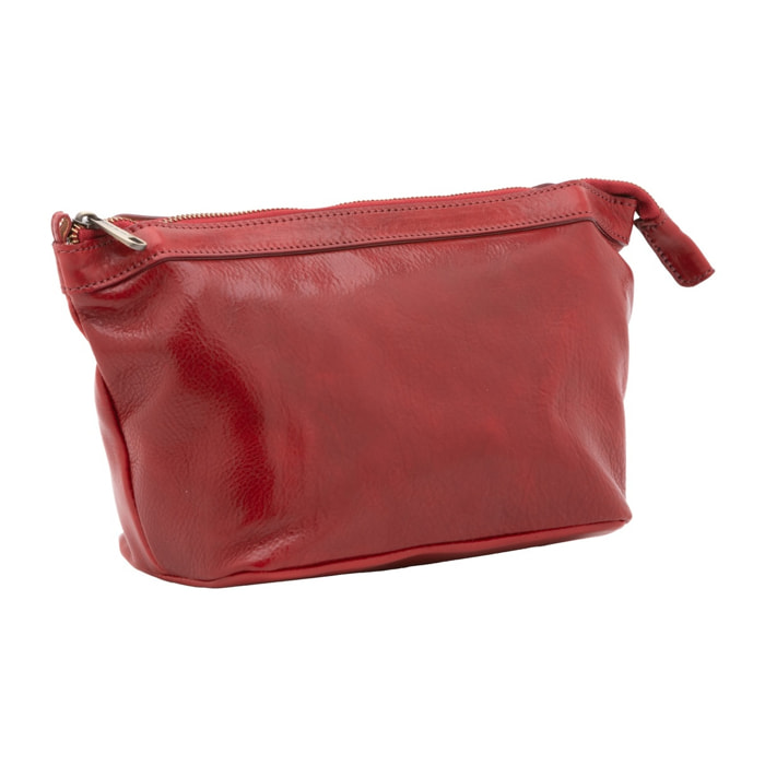 Borsa a mano unisex in vera pelle - Modello False - 100% pelle - 18.0 x 23.0 x 12.0 cm