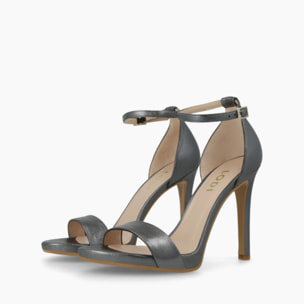 SANDALIAS PLATEADAS YURISA