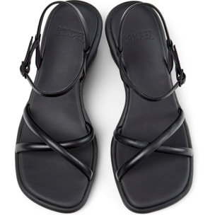 Sandalias - CAMPER Louise Sandal - Negro - Cuero liso