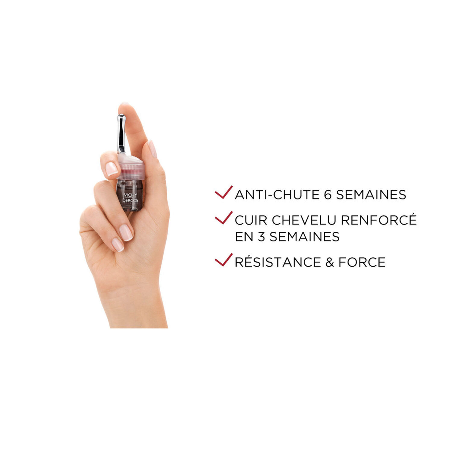 Dercos Technique Femme - Soin Traitant Anti-Chute Global 21x6 ml