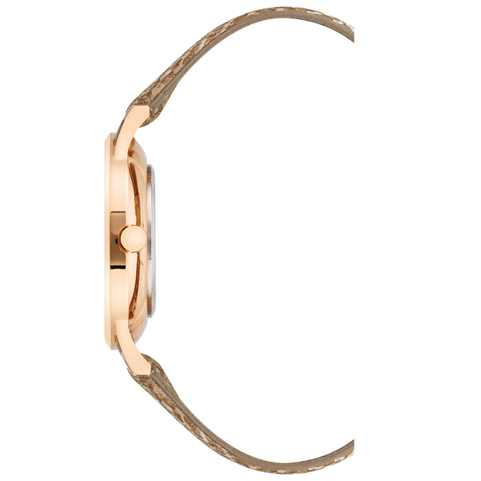 Reloj Nine West NW-2558RGBZ Mujer Analogico Cuarzo con Correa de Cuero