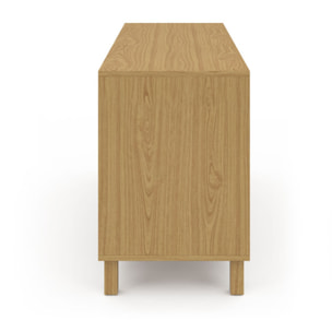 Buffet Erin 3 portes en cannage L113cm