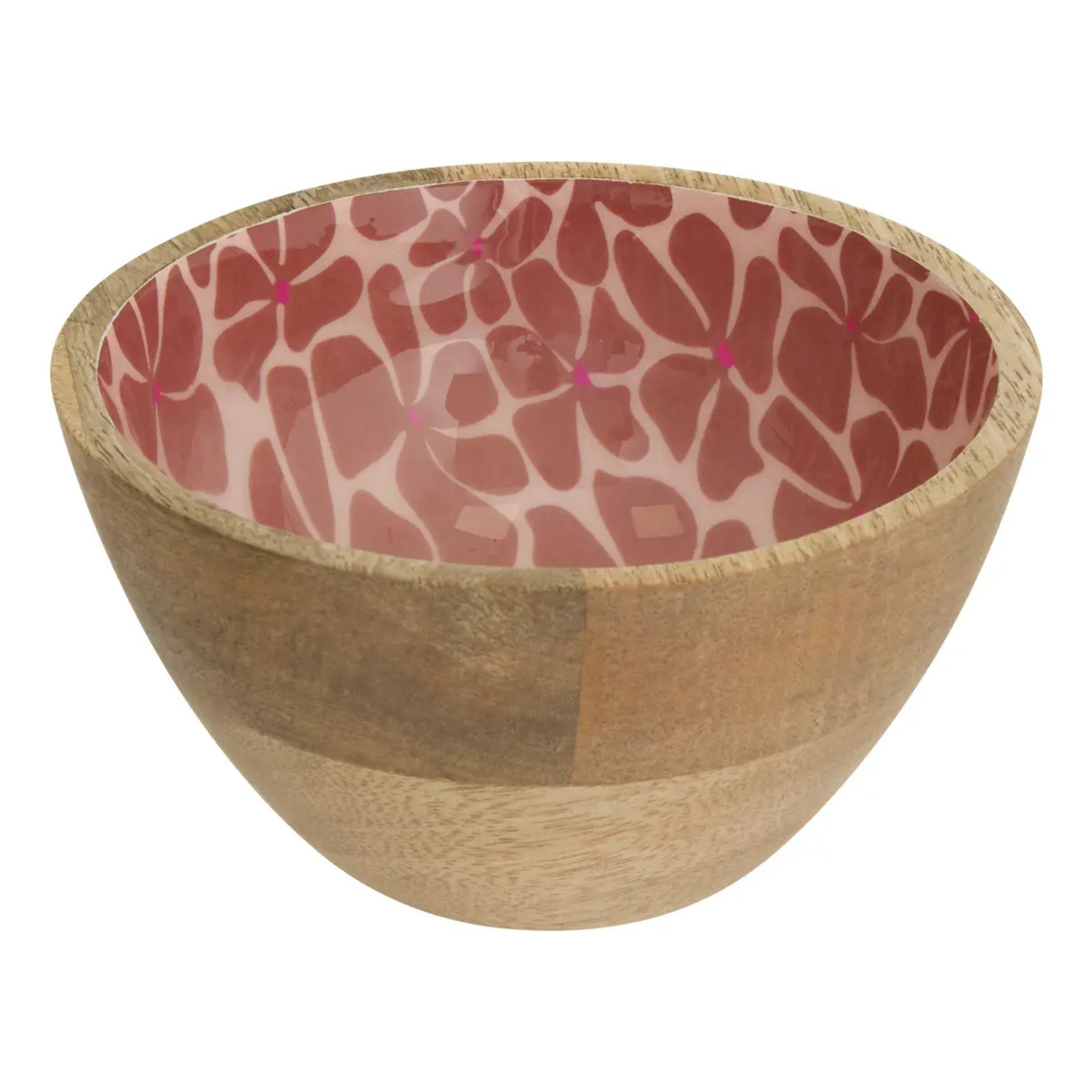 Coupelle Inaya D13cm terracotta et manguier