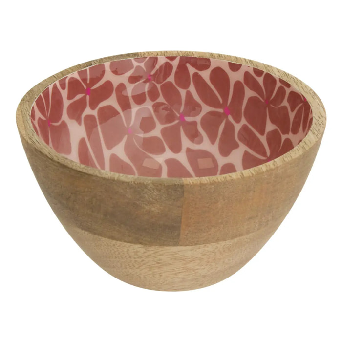 Coupelle Inaya D13cm terracotta et manguier