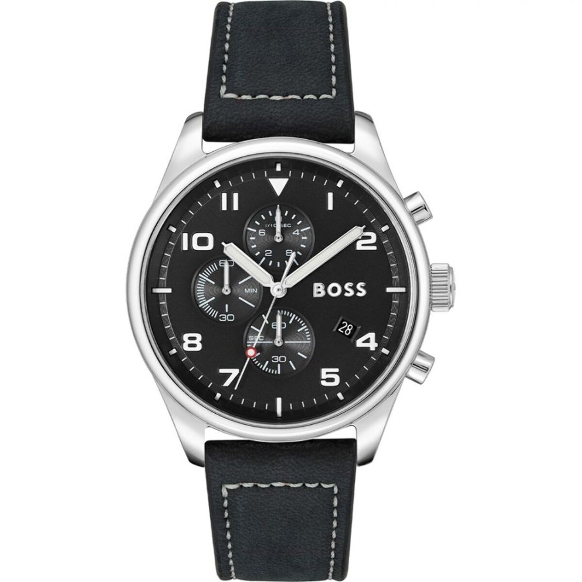 Reloj Boss 1513987 Hombre Analogico Cuarzo con Correa de Cuero