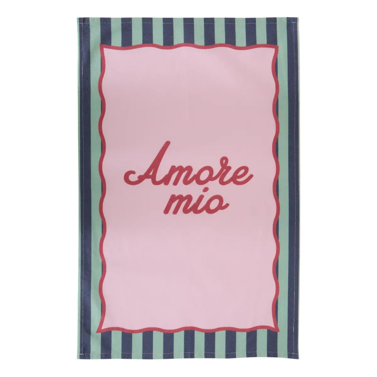 Lot de 3 torchons Della pasta 70x45cm en coton