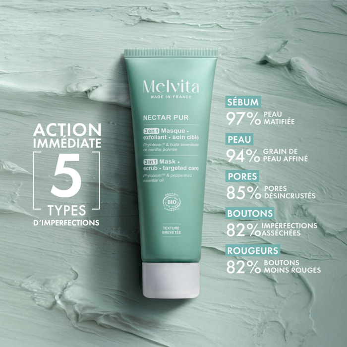 Masque Visage Exfoliant - Effet Boue 75 ml