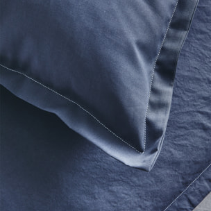 Housse de couette unie en coton, Made in France, TOUT DOUX , Nocturne
