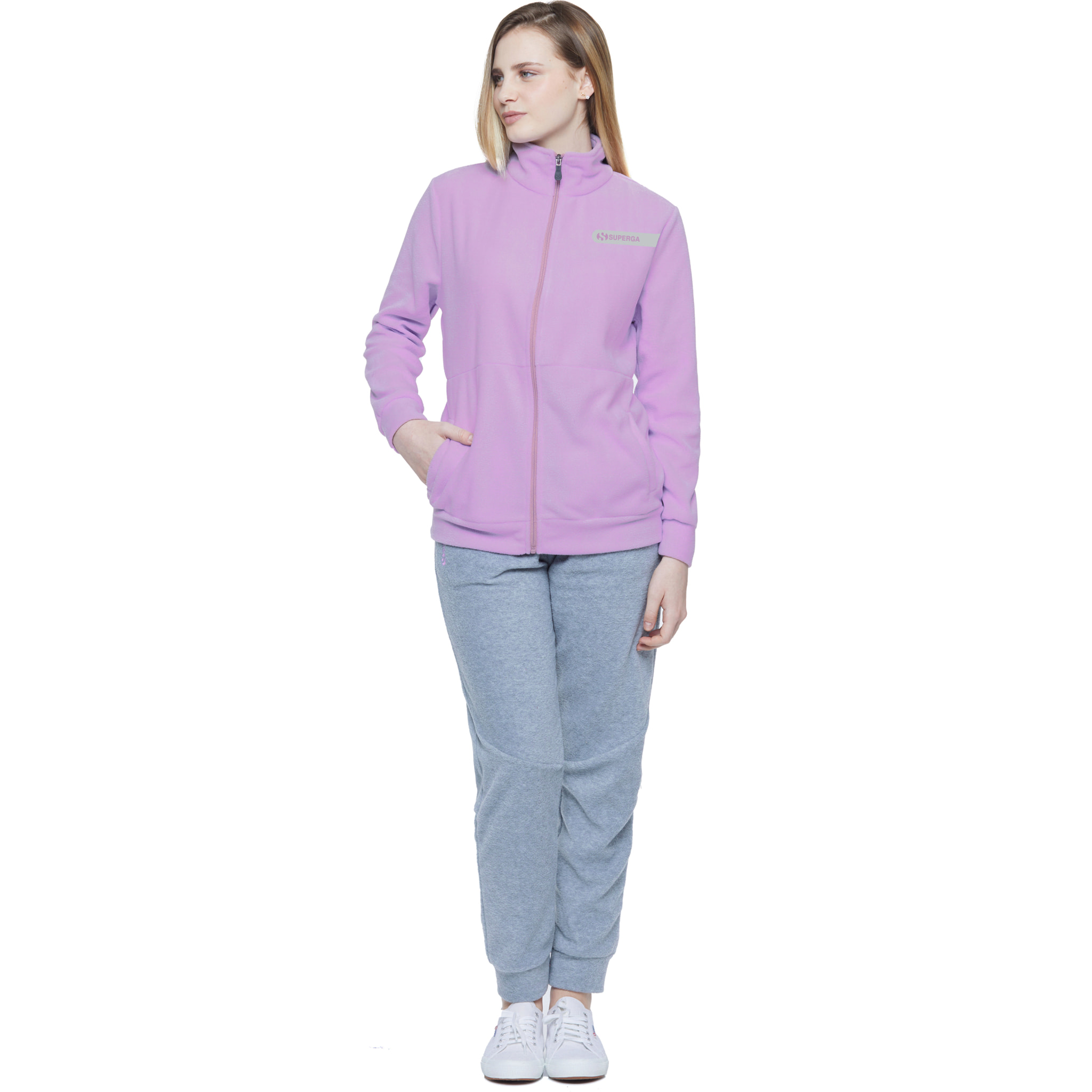 Tuta Donna SUPERGA Micropolar Invernale Full Zip