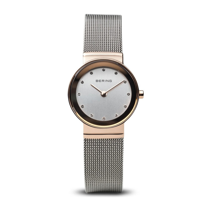 Reloj Bering 10126-066 Mujer Analogico Cuarzo con Correa de Acero