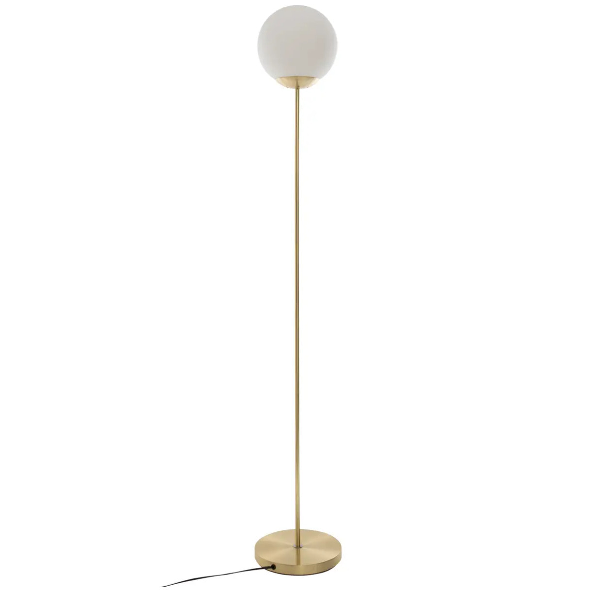 Lampadaire "Dris" métal doré H134cm