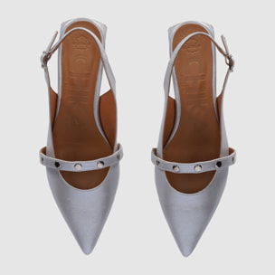 Zapatos - Plata/Metal Silver - Tacón: 3 cm