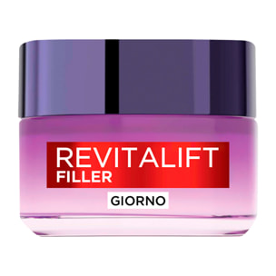 Crema Viso Anti-Rughe Trattamento Rivolumizzante Revitalift Filler con Acido Ialuronico - Barattolo da 50ml