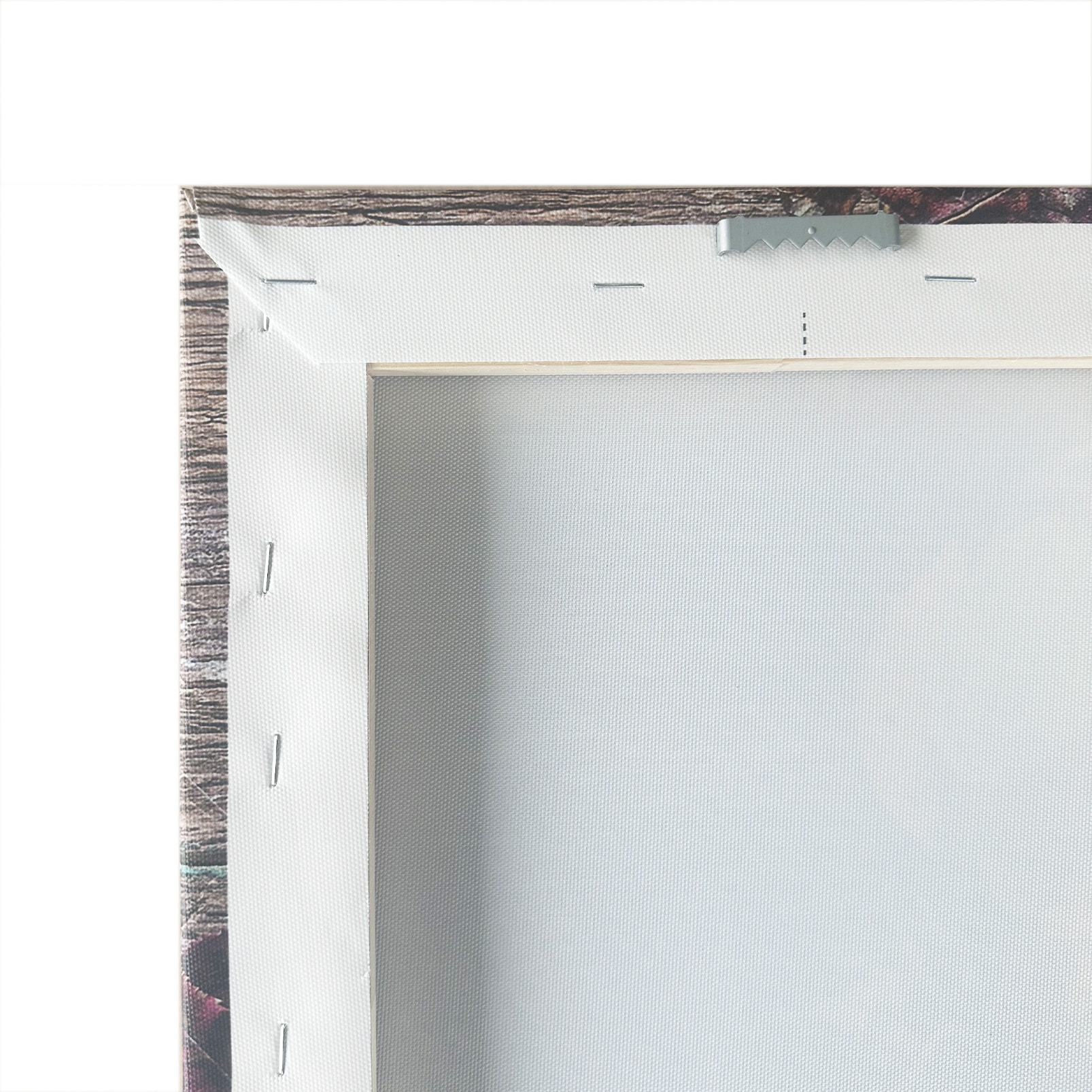 Tableau Fleurs corail Toile imprimée