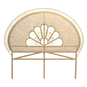 Tête de lit 140 cm en rotin naturel - Gabriella