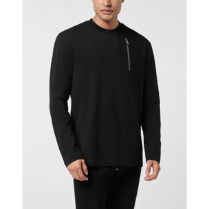 PHILIPP PLEIN T-Shirt Round Neck Ls CREST