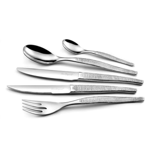 Jet Styl - Set di posate 62 pezzi tavola e bistecca