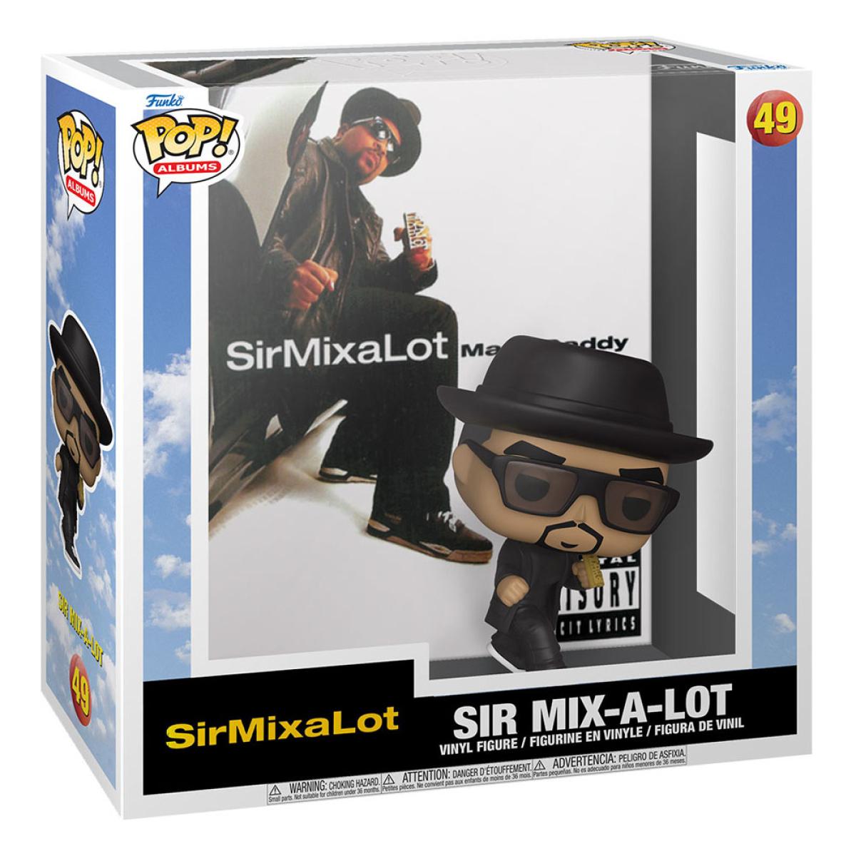 Sir Mix-A-Lot Funko Pop! Album Vinile Figura Mack Daddy 9 Cm