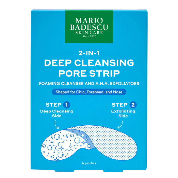 2-In-1 Deep Cleansing Pore Strip - Masque 2 en 1 pour nettoyage en profondeur
