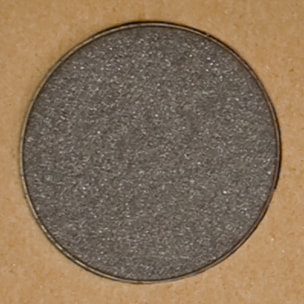 Ombre à paupière compacte organic coloris argenté