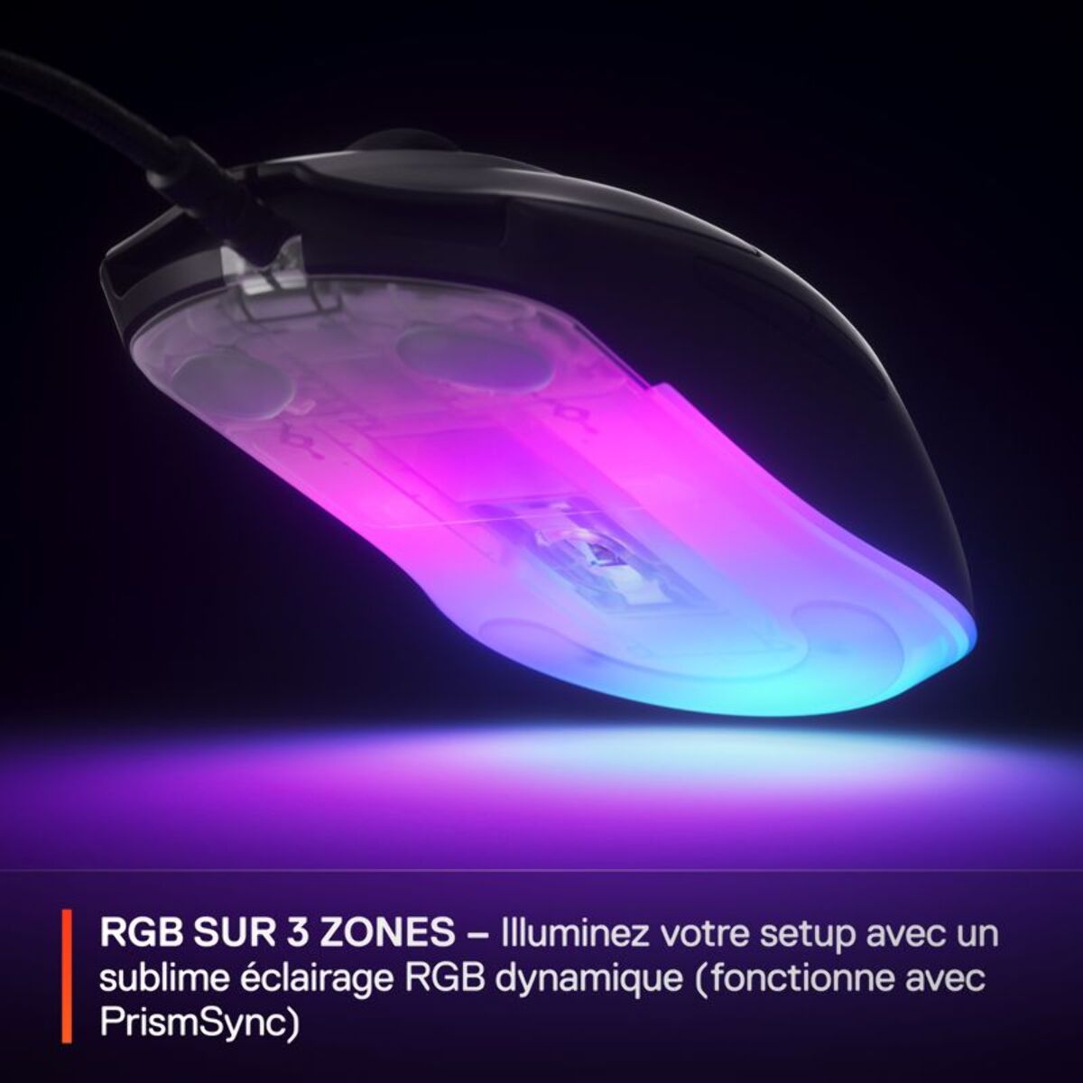Souris Gamer Filaire STEELSERIES Rival 3 Gen 2 Noir
