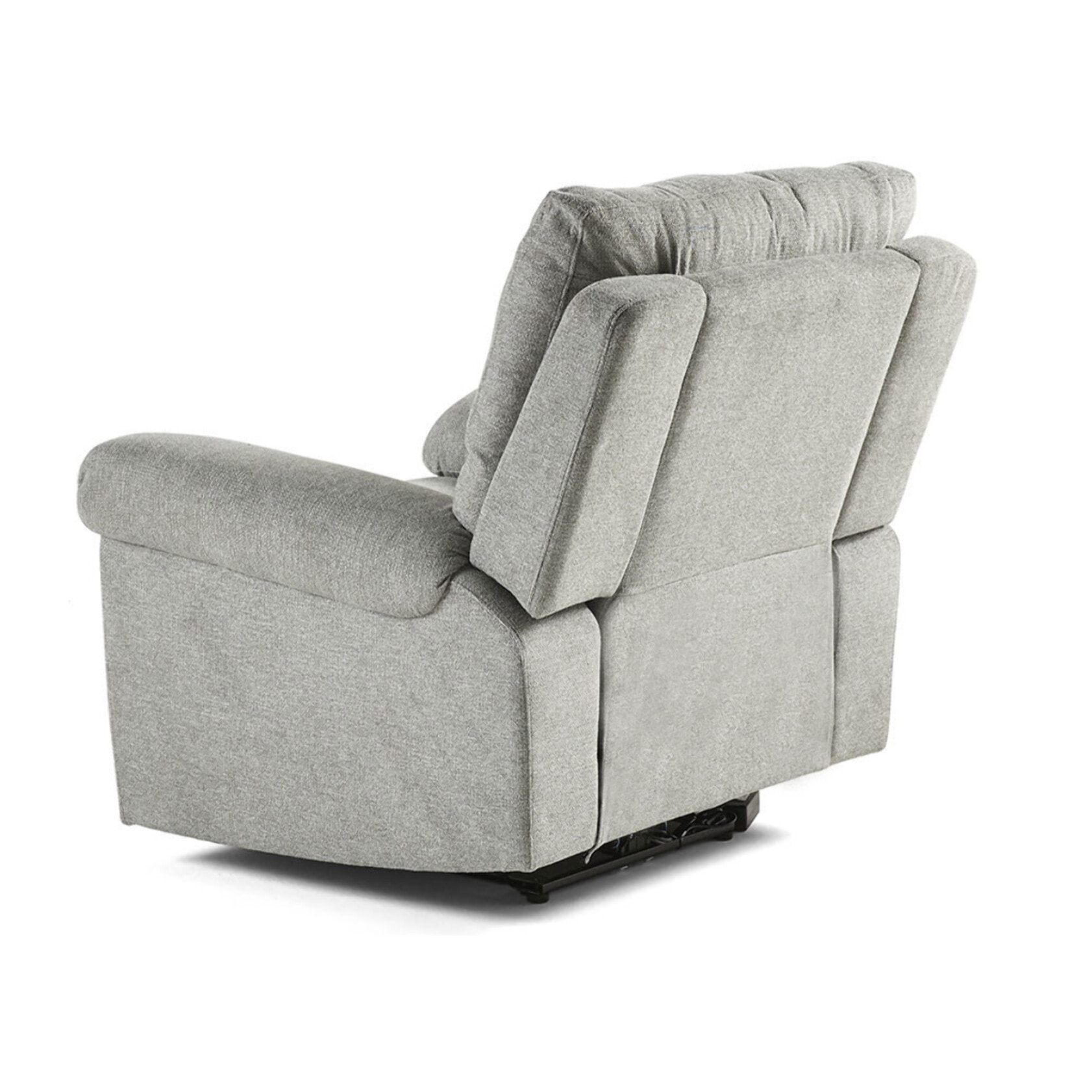 Jasmin - fauteuil relax électrique - en tissu - Gris clair