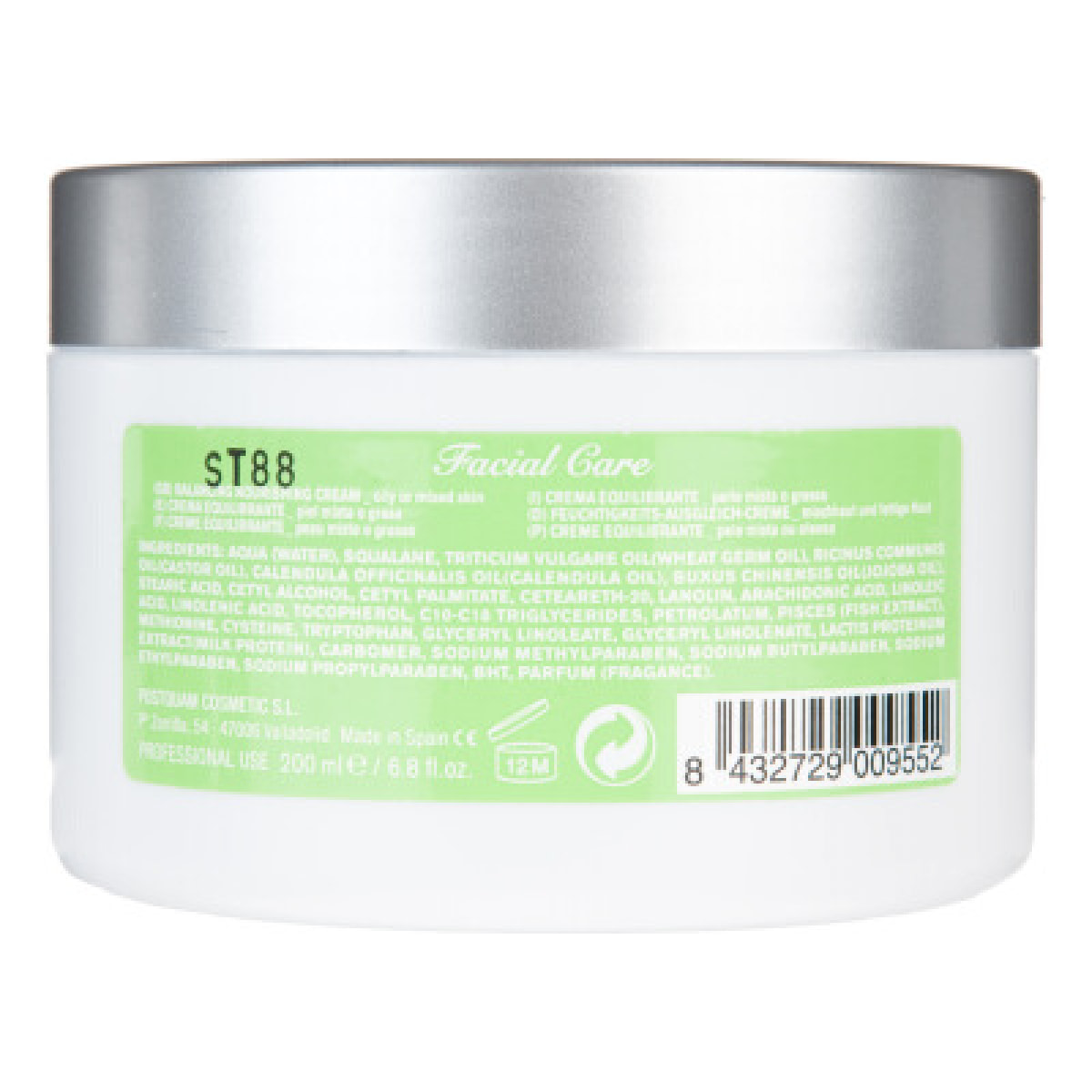 Crema Equilibrante-Pelle Mista O Grassa 200 Ml.