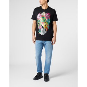 PHILIPP PLEIN T-shirt girocollo a maniche corte SKULL