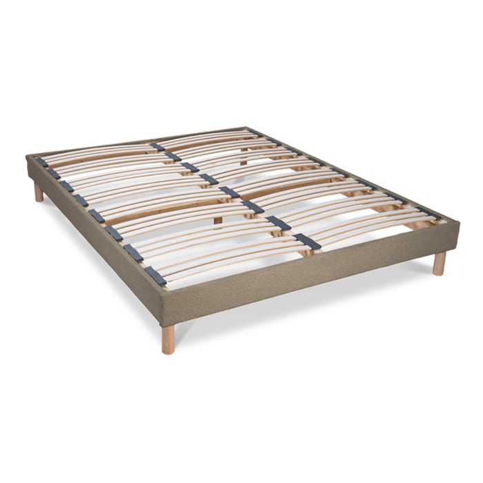 Sommier en Kit | 2 Places | laine bouclée