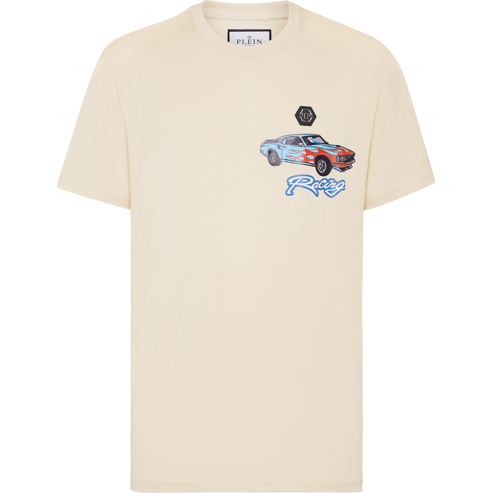 PHILIPP PLEIN T-Shirt Round Neck RACING