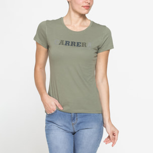 T-SHIRT CON STAMPA CARRERA