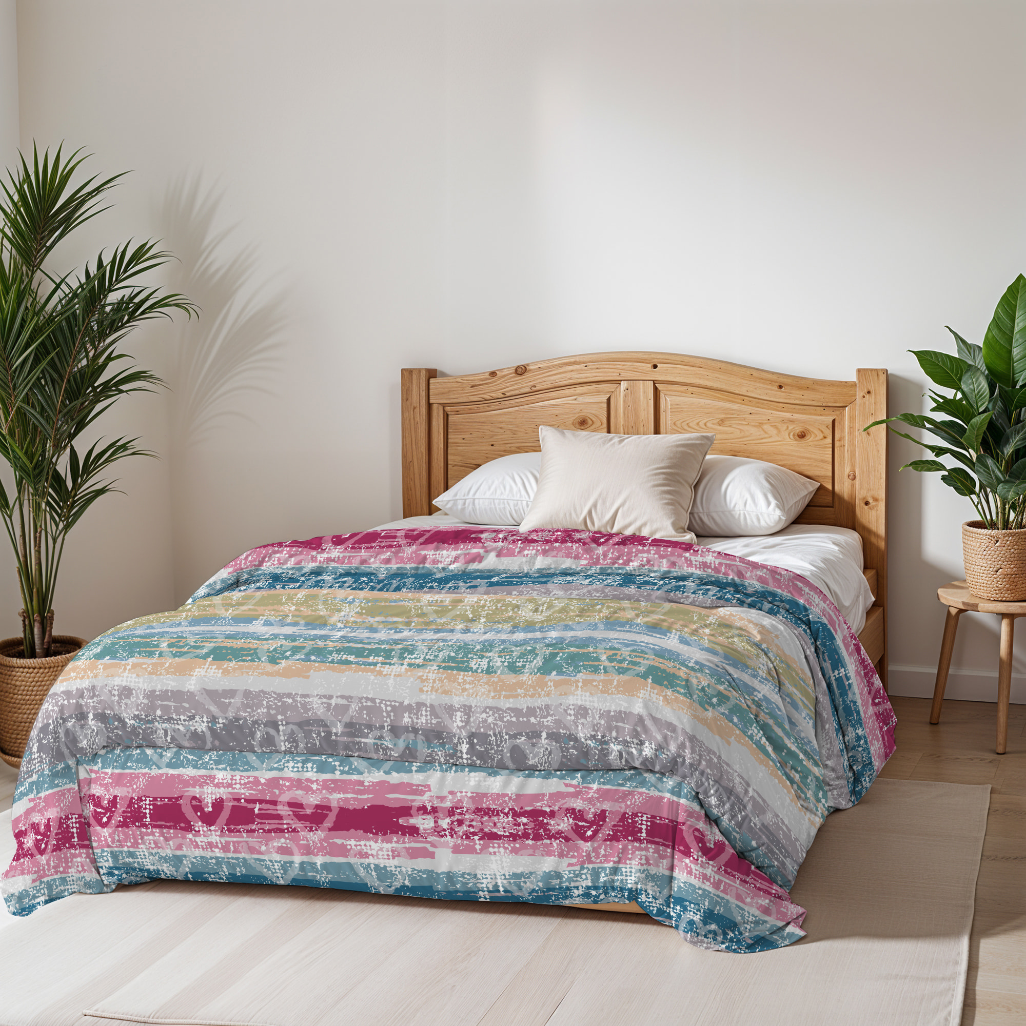 TRAPUNTA BASIC INVERNALE STAMPATA SINGOLO, LOVELINES