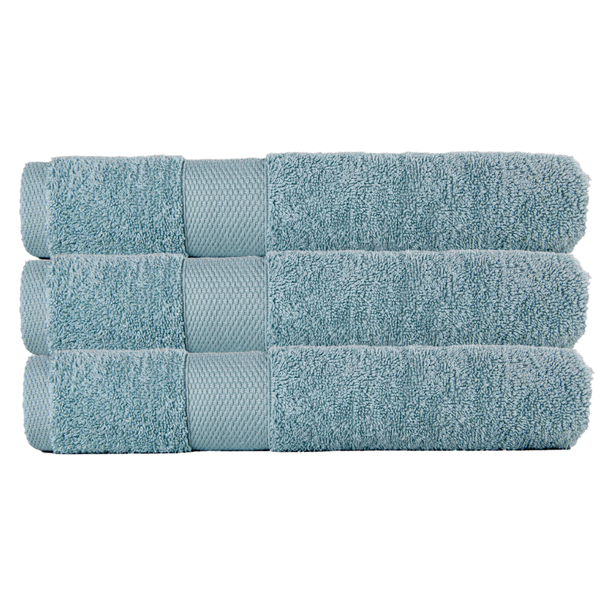 Lot de 3 maxi draps de bain 500 gr/m2
