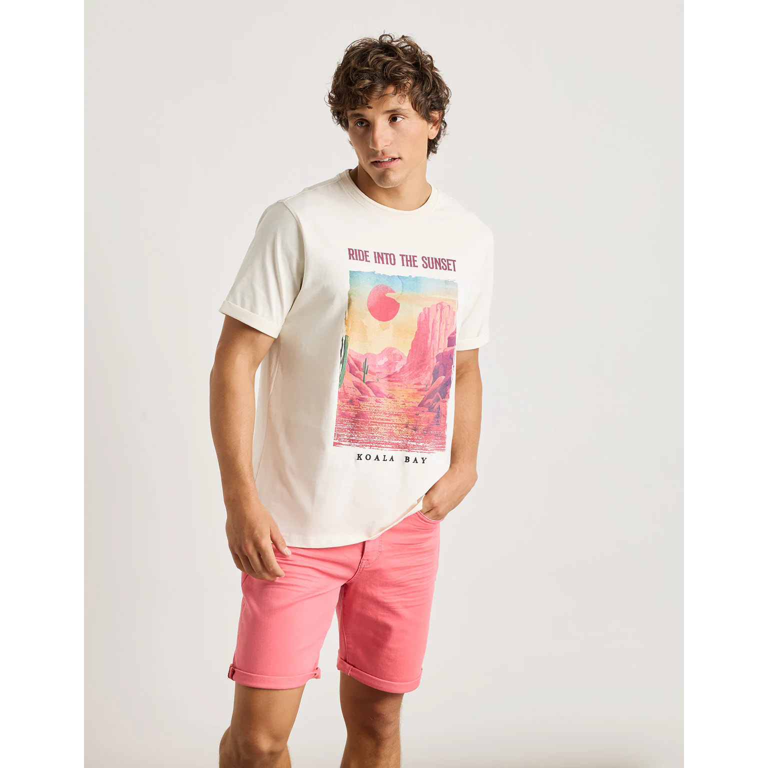 Camiseta Manga Corta Off White - Colorado