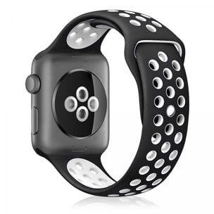 Correa deportiva de silicona Compatible con Apple Watch de: 38/40/41mm Talla S/M